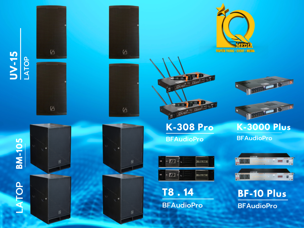 Sản phẩm âm thanh tại IQ Media